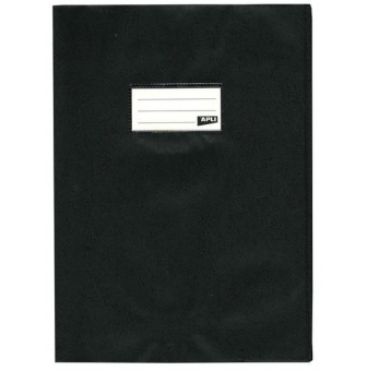 protege cahier pvc 19100 24x32 cm noir