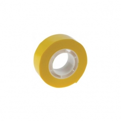 ruban adhesif jaune resistant couleur opaque 19mm 33m