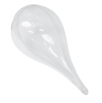 gouttes plastique cristal h 11 cm 5 pieces