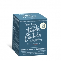 teinture textile haute couture 350g bleu canard