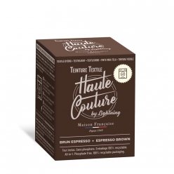 teinture textile haute couture 350g brun espresso