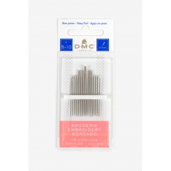 aiguilles a broder taille 5 a 10  16 pieces