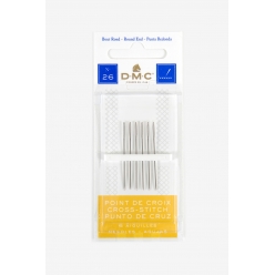 aiguilles point de croix taille 26  6 pieces