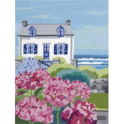 canevas penelope imprime bretagne 40 x 50 cm