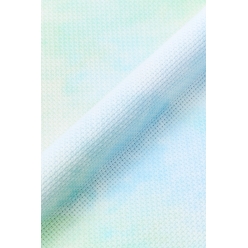 toile aida imprimee a broder 55 ptscm 14 ct rosee du matin