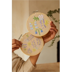 kit broderie mindful duo senteurs printanieres