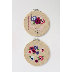kit broderie duo envolee d anemones