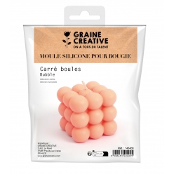 moule en silicone pour bougie platre ou resine bubble