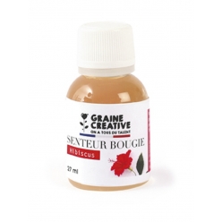 parfum a bougie 27 ml senteur hibiscus