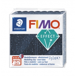 pate fimo 57 g effect galaxy bleu 8010 352