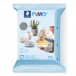 pate fimo air gris 1000 g 8101 80