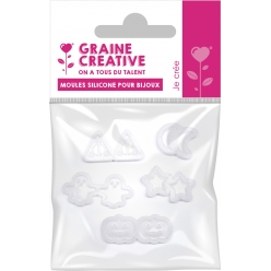 moule en silicone pour bijou mystique 5 formes