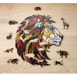 puzzle lion