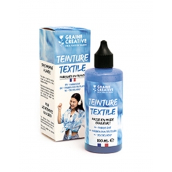 teinture textile ultramarine 100 ml