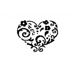 sceau pour cachet de cire coeur