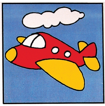 kit canevas soudan enfant avion