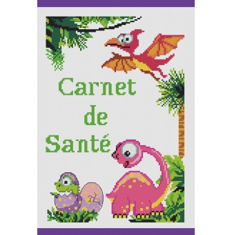 kit carnet de sante dinosaures