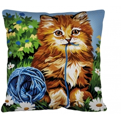 kit coussin point de croix n 17 bout de ficelle