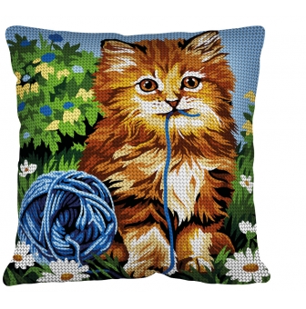 kit coussin point de croix n 17 bout de ficelle