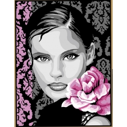 canevas penelope antique elle 40x50cm