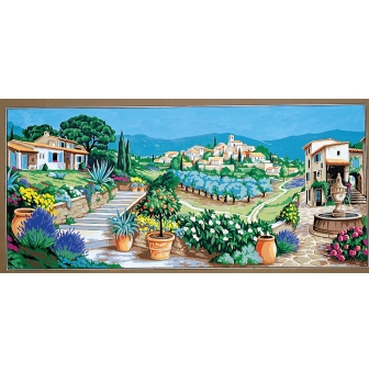canevas penelope antique douce provence 65x130cm