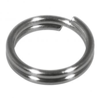anneau fendu en acier inoxydable 8mm o 20 pieces