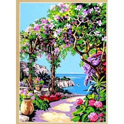 canevas antique cote d azur 45x60cm
