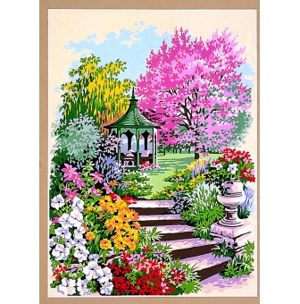 canevas antique la gloriette 45x60cm
