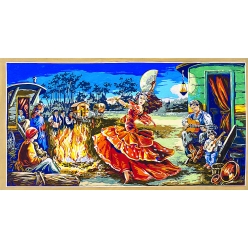 canevas seg esmeralda 65 x 120 cm