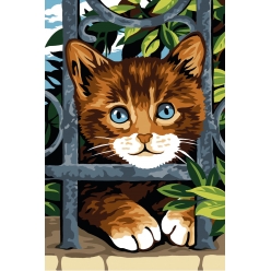 canevas seg les grilles du parc 60 x 40 cm