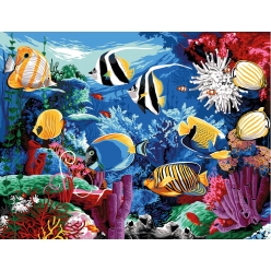 canevas margot aquarium 60x80 cm