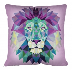canevas seg n17 geometrique lion 50x50 cm
