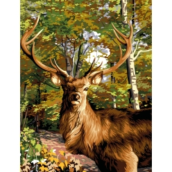 canevas margot le prince des bois 50x65 cm