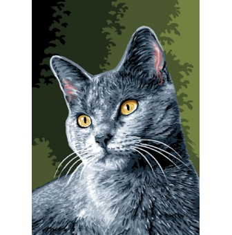 canevas antique chartreux 32x50cm