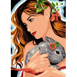 canevas antique titania 32x50 cm