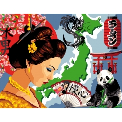 canevas antique 5065 japon