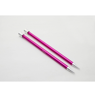 aiguilles a tricot knitpro zing pointe simple alu 40cm