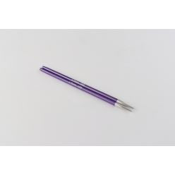 aiguilles circulaires interchangeables knitpro zing aluminium 13 cm