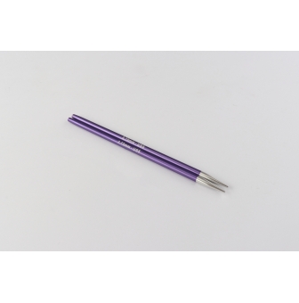 aiguilles circulaires interchangeables knitpro zing aluminium 13 cm