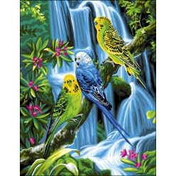 canevas antique les perruches rafael angelo 50x65cm