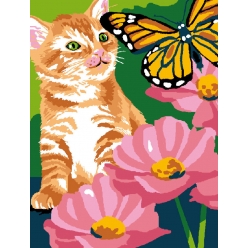 kit canevas enfant 2530 chatons