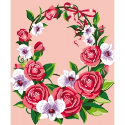 kit canevas enfant petits trous 2530 cm floral
