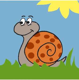 kit canevas soudan escargot 20x20cm