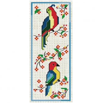 kit points comptes 7 x 16 cm tropical