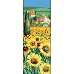 canevas antique les tournesols rafael angelo 30x65cm