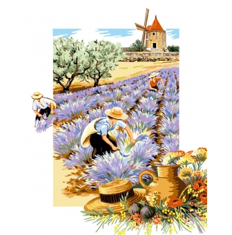 canevas antique ma provence 50x65cm