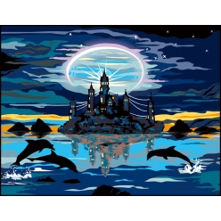 canevas antique atlantide 50x65cm