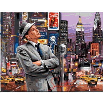 canevas antique the voice rafael angelo 50x65cm