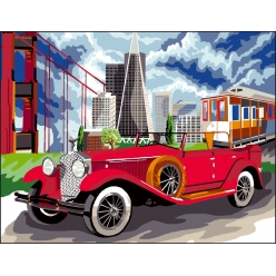 canevas antique san francisco 50x65cm