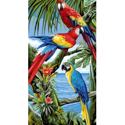 canevas antique caraibes rafael angelo 50x80cm